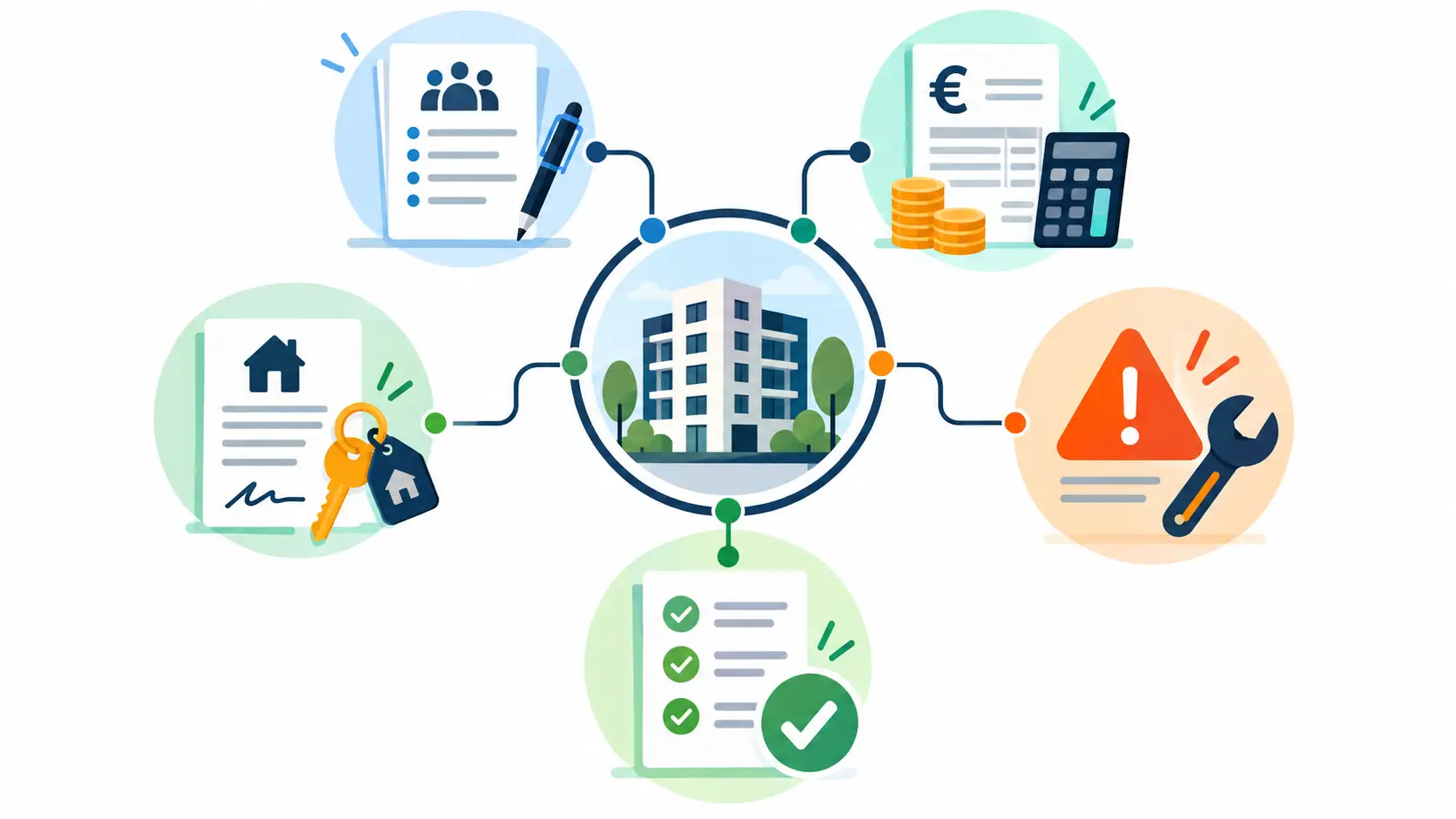 Mapa de soluciones digitales para una administración de fincas