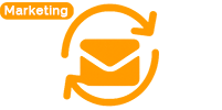 Icono de automatización para seguimiento de clientes inactivos
