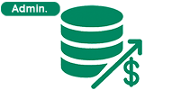 Icono de automatización para registrar ingresos y gastos automáticamente